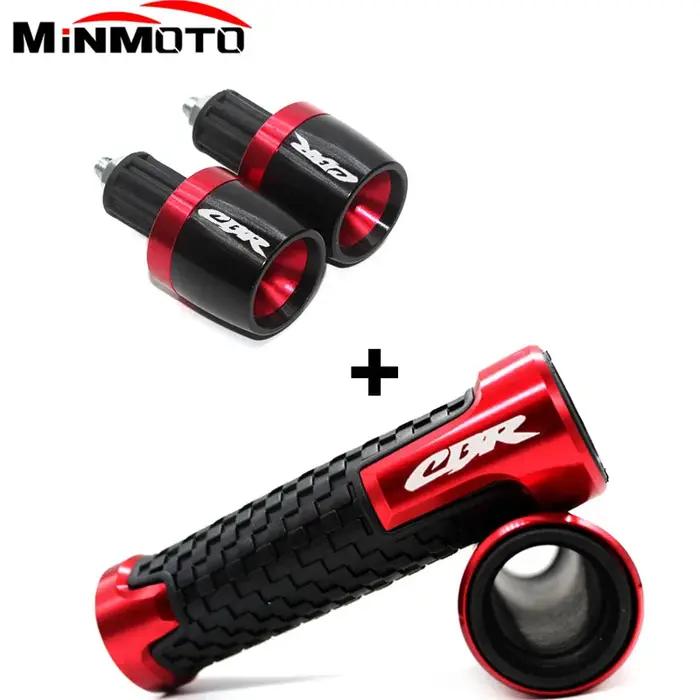Pour CBR 600 F2,F3,F4,F4i CBR600F CBR 600F 600 F accessoires de moto poignées en aluminium CNC embou