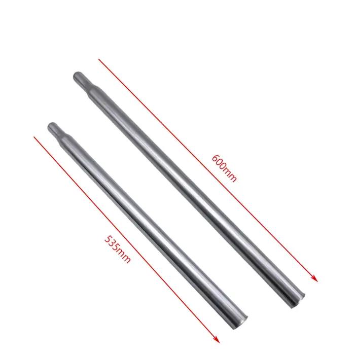 Tige de selle ultralégère en titane/Ti pour vélo pliant Brompton évasé de 31,8 mm