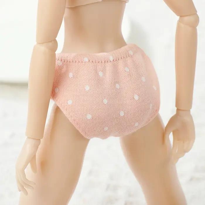 Sous-vêtements à rayures pour poupées Blythe, 60CM, 1/6 slips pour maisons de poupées, jouets pour e