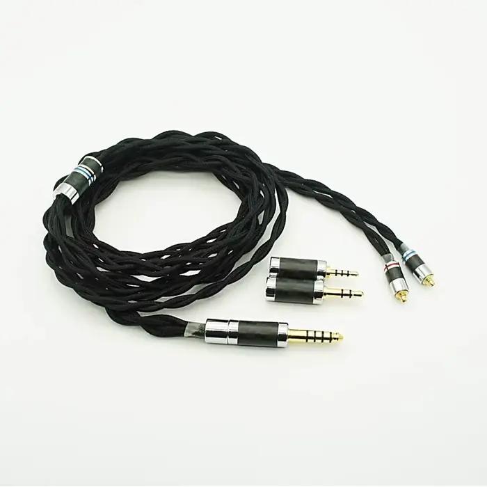 Penon Space-Câble de remplacement pour écouteurs, Plaqué argent, ODavid, HiFi, Audiophile, Câble de