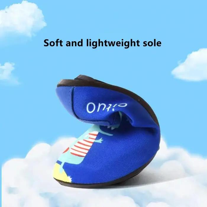 Chaussures d'eau pieds nus pour enfants, chaussures d'été légères pour enfants, pataugeoire, pêche e