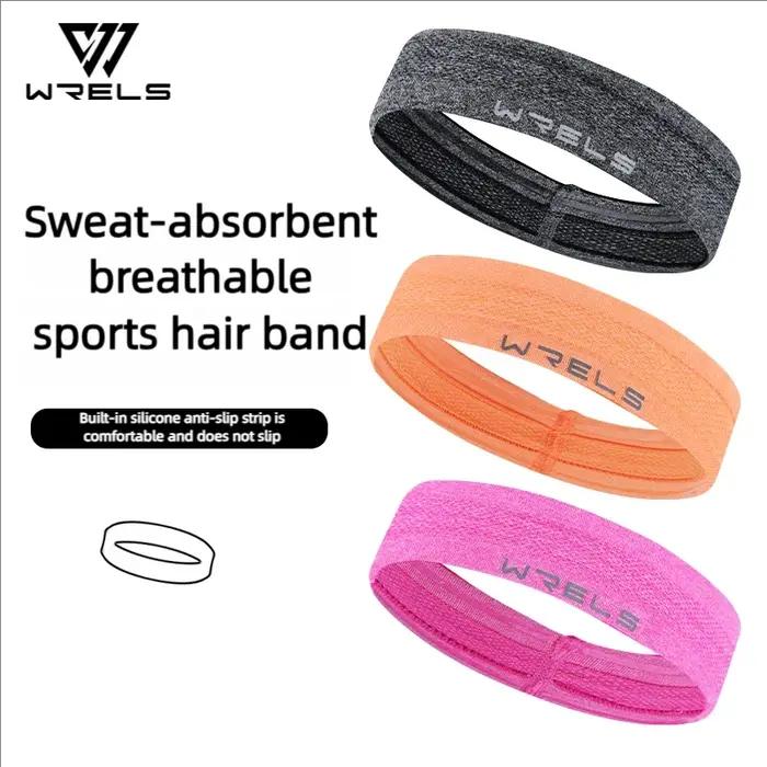Bandes élastiques artificielles pour sauna absorption de sueur coiffure entraînement yoga course à pied