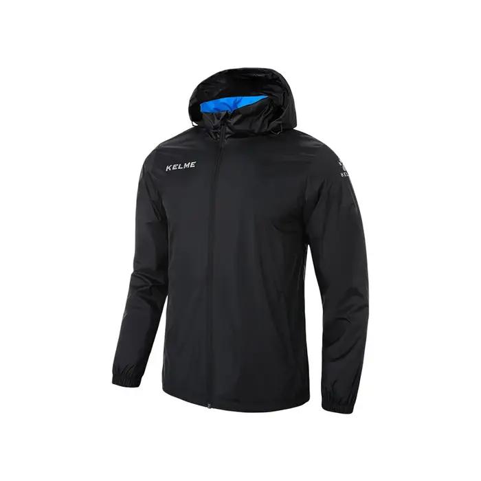 Veste de course imperméable et coupe-vent pour hommes et enfants protection contre la pluie sport de plein air entraînement hiver matchs pluvieux liberté de mouvement sécurité et confort