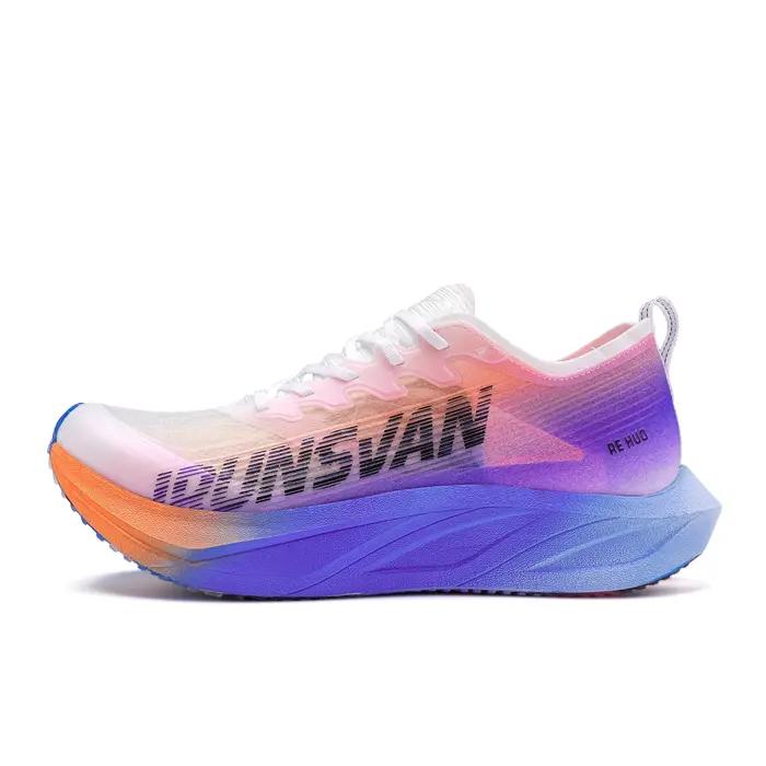 Chaussures de marathon T800-IRUNSVAN avec plaque carbone - Baskets légères respirantes pour course sur route hommes