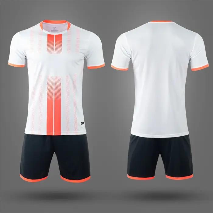 Ensemble de Football pour hommes, femmes et enfants, uniforme de volley-ball à manches courtes, mail