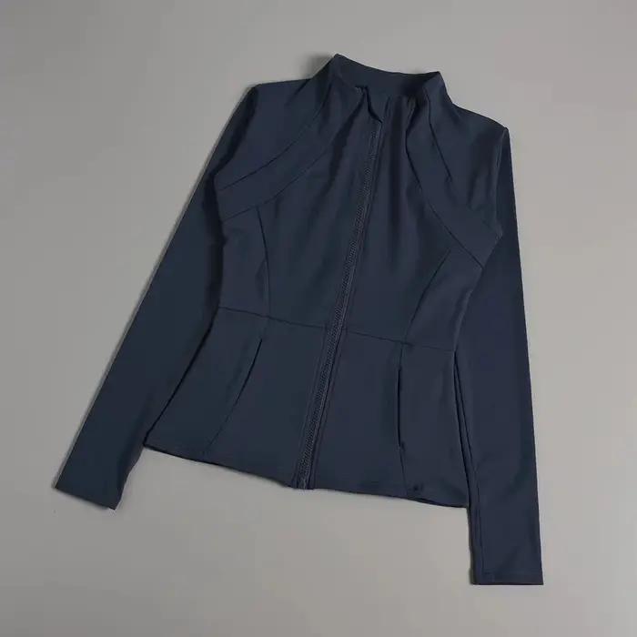 Nouveaux vêtements de yoga pour femmes, vestes de yoga polyvalentes à manches longues pour course à
