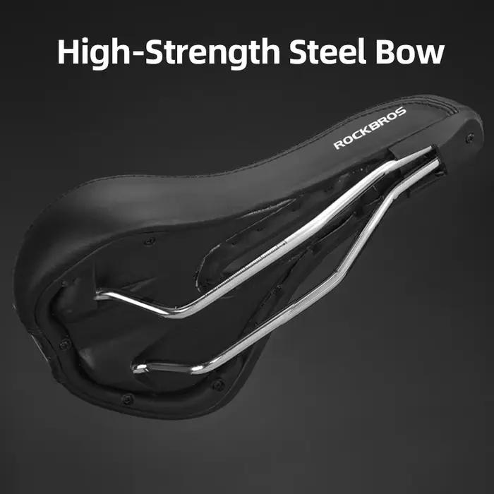 Selle de vélo ROCKBROS, épaissie, élargie, antichoc, selle de vélo de montagne, selle de vélo confor