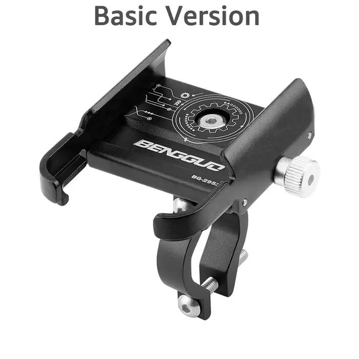 Support de téléphone pour vélo, rotation à 360°, support de téléphone pour vélo pour appareils de 4,