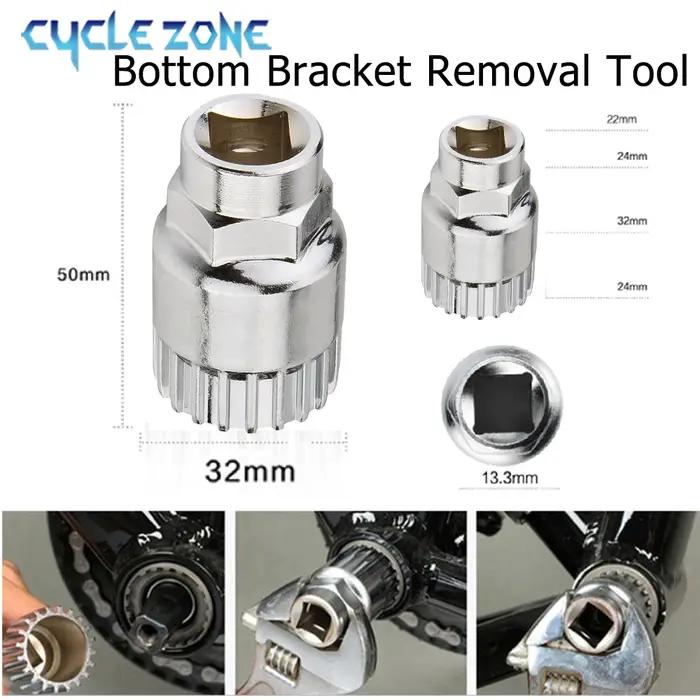 Ensemble d'outils de réparation de vélo comprenant dissolvant de volant d'inertie, disjoncteur de chaîne, extracteur de manivelle, clé à rayons pour vélo de route et VTT occasions spéciales