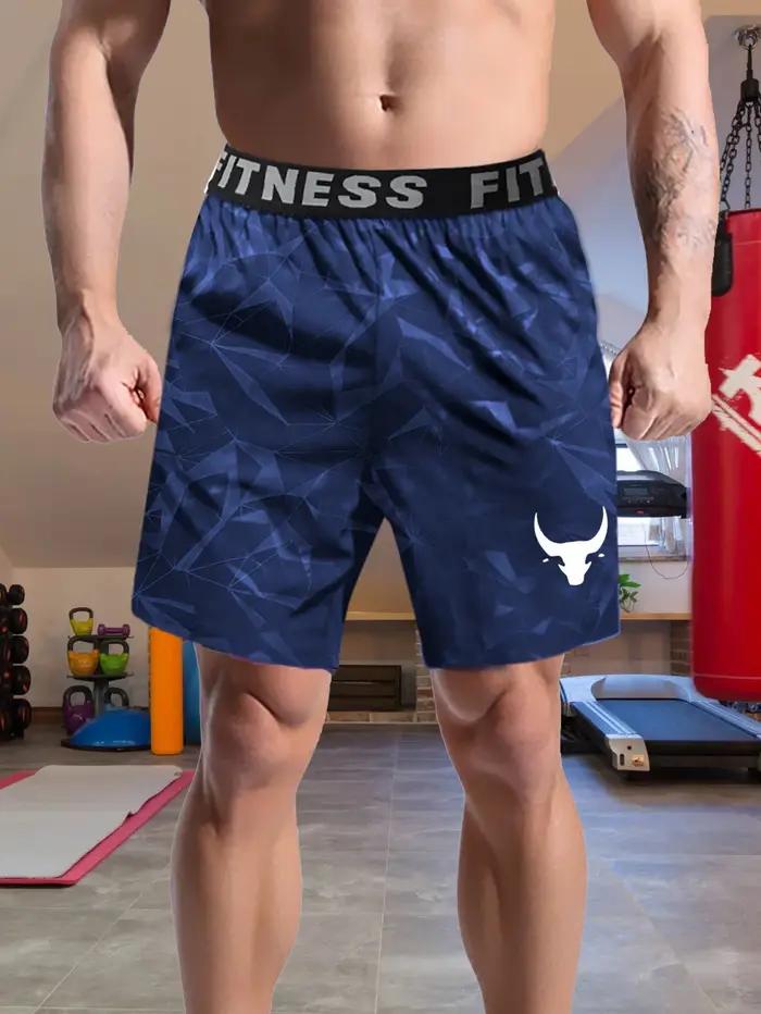 Short de sport pour hommes, short de fitness, respirant et doux