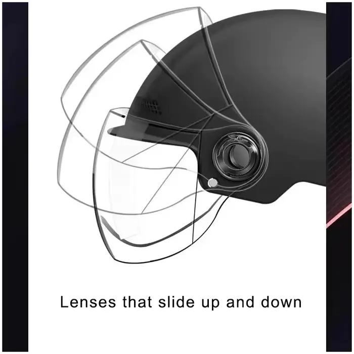 Casque de moto rétro Scooter Vintage ultraléger pour hommes femmes cyclisme VTT vélo moto protection sécurité style unique