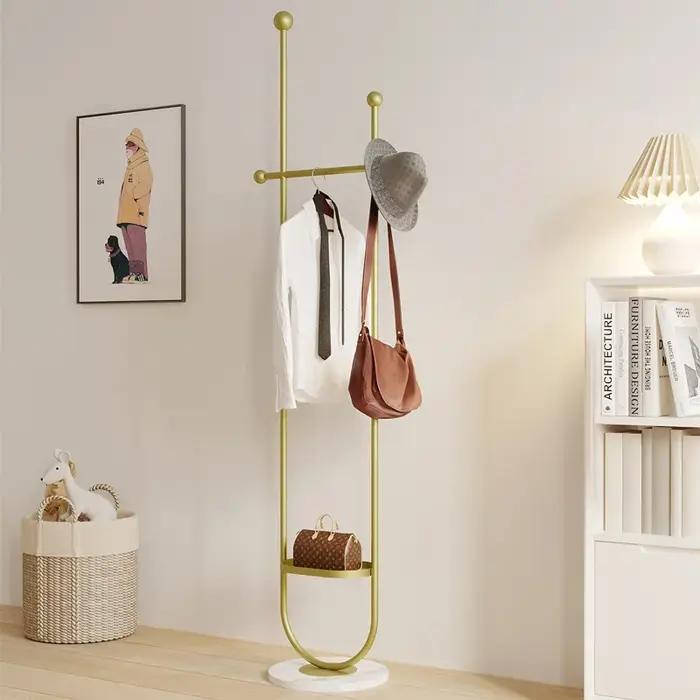 Support de Pied Moderne Design Élégant pour Chambre Salon Bureau Organiser Vêtements Accessoires Occasions Spéciales
