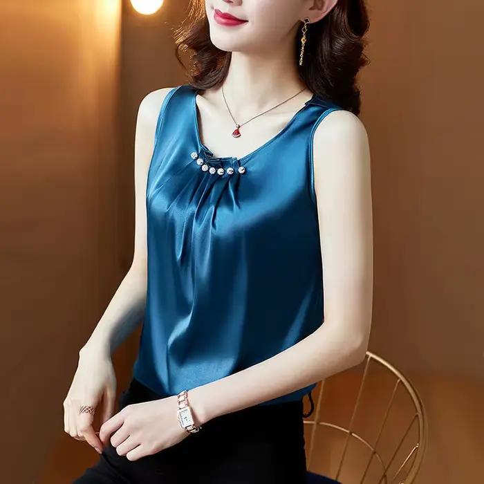 Vêtements de bureau pour femmes grandes tailles élégants confortables respirants tendance été nouveau modèle occasions professionnelles et sociales