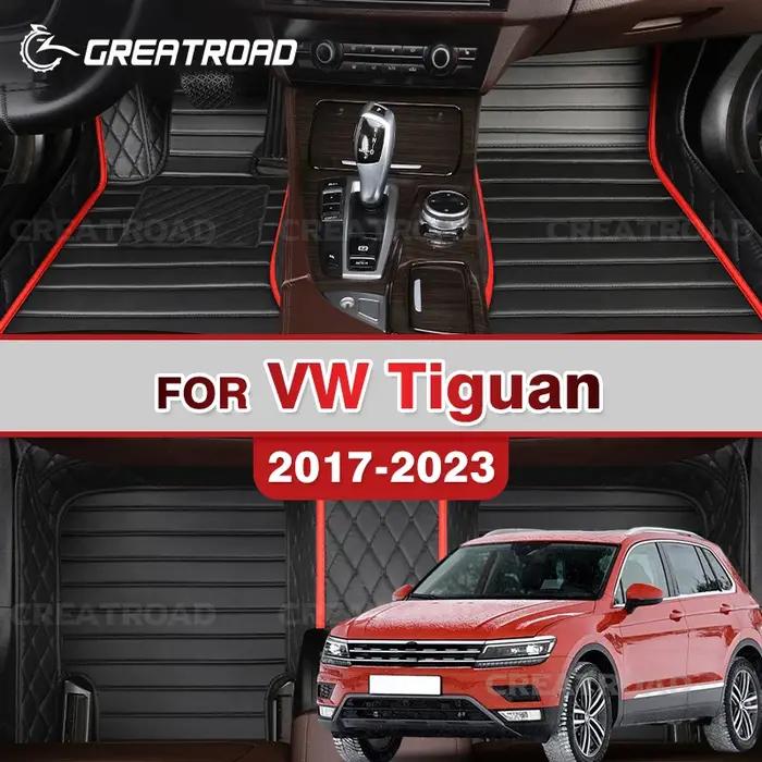 Tapis de sol de voiture pour Volkswagen VW Tiguan 2017 2018-2022 2021 22