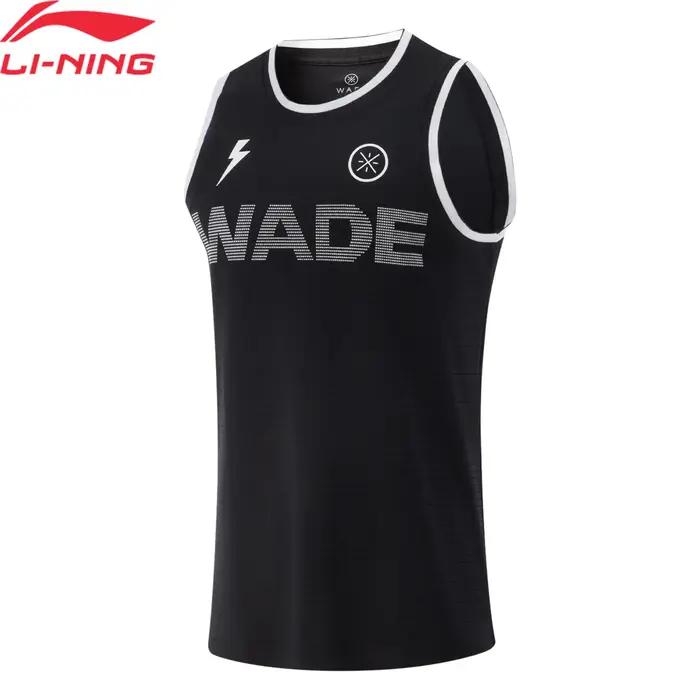 Li-Ning Gilet de compétition Wade pour hommes AT DRY ULTRA en polyester, coupe régulière, respirant,