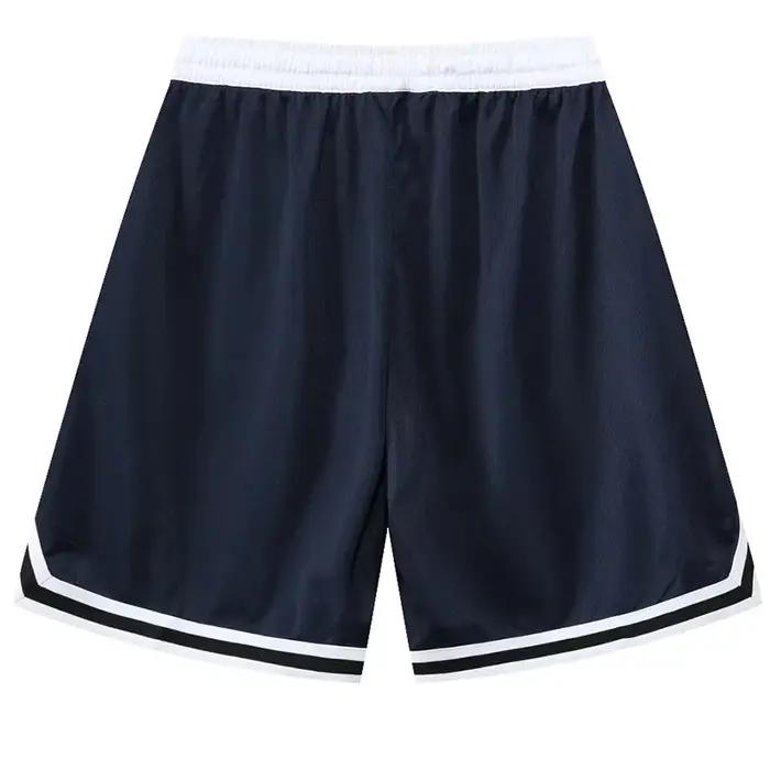 Short de basket-ball imprimé américain pour hommes - avec poches amples pour le sport et l'exercice