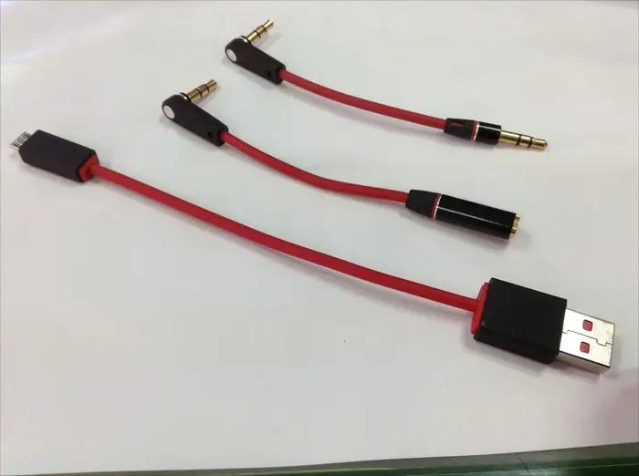 Câble Audio stéréo Jack mâle à mâle de 3MM, câble court Aux de 20CM pour téléphone portable, équipem