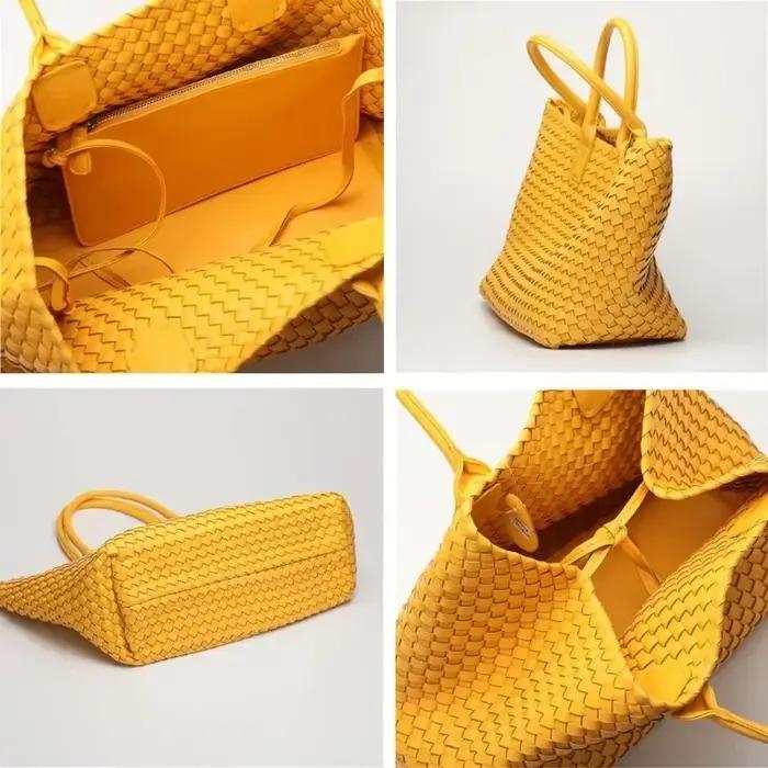 Sacs à main tissés de luxe pour femmes, grands sacs à bandoulière de styliste pour femmes, sacs à ma