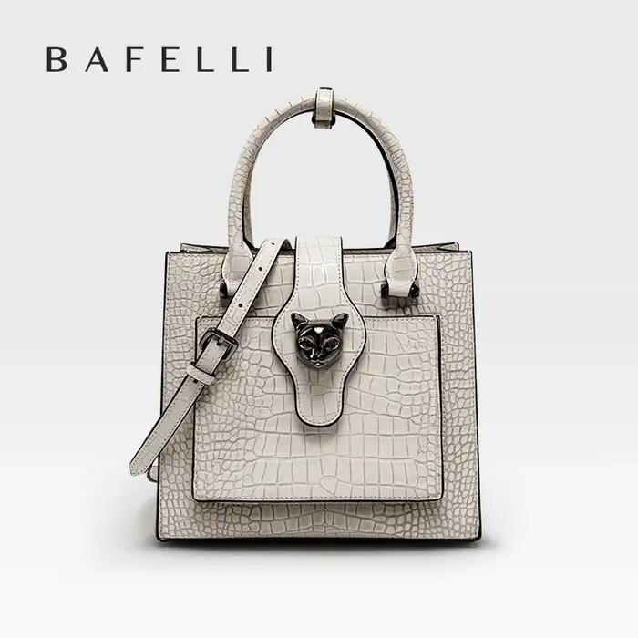 Sacoche en cuir véritable pour femme