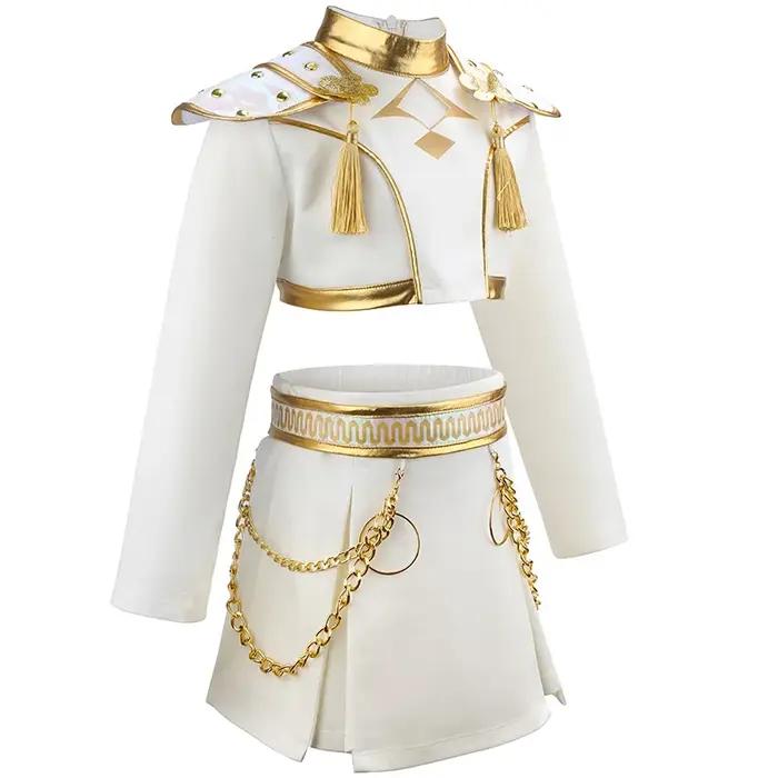Vente chaude 2PS Costume de dessin animé pour enfants mode coréenne Cosplay Costume de danse Costume