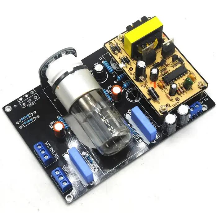 Carte finie de pré-étape de Tube de voiture DC12V 6N8P (6H8C 6SN7)