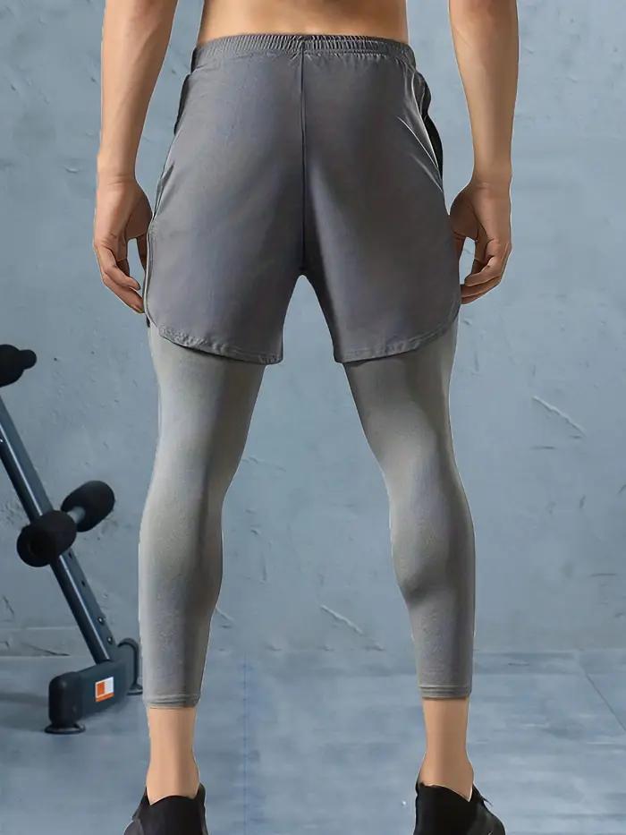 Pantalon de Sport 2 en 1 Homme - Confort et Polyvalence pour Toutes Vos Activités