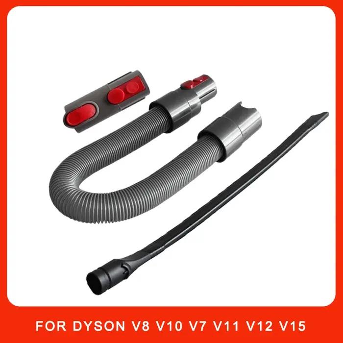 Kit de tuyau adaptateur Flexible pour suceur plat, pour aspirateur Dyson V8 V10 V7 V11 V12 V15, comm