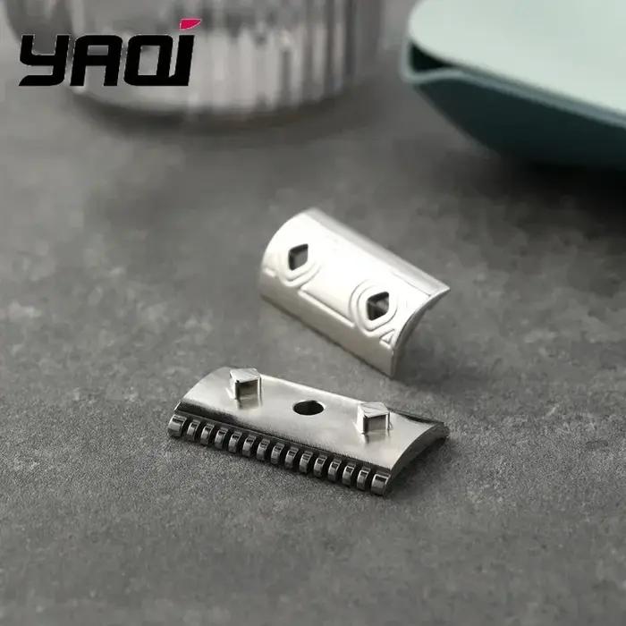 Rasoir de sécurité YAQI Harlequin 316 en acier inoxydable poli 2026 avec une espacement de lame de 0