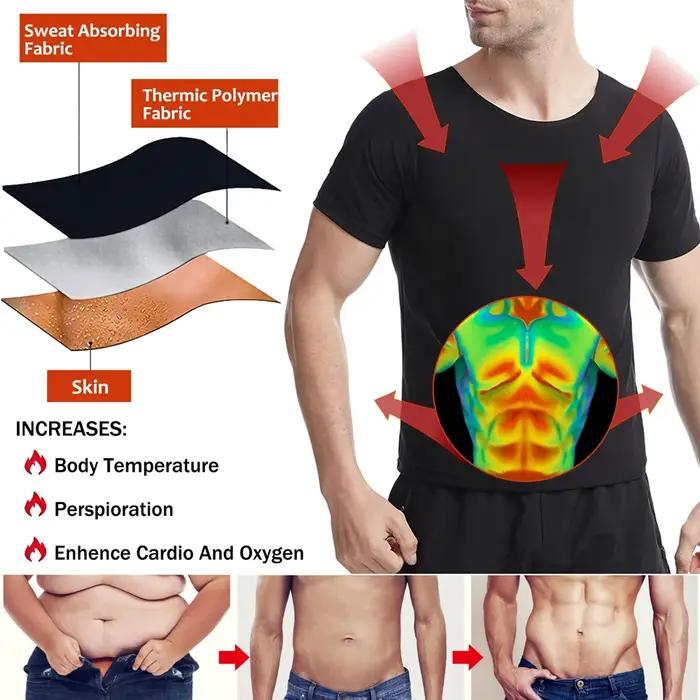 Combinaison de Sauna unisexe, 1 pièce, sweat-shirt à manches courtes, gilet d'entraînement pour gymn