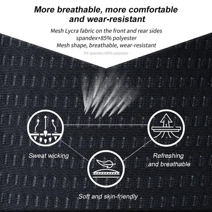 X-TIGER sous-vêtements de cyclisme 5D Gel Pad respirant antidérapant hommes vélo Shorts antichoc vél