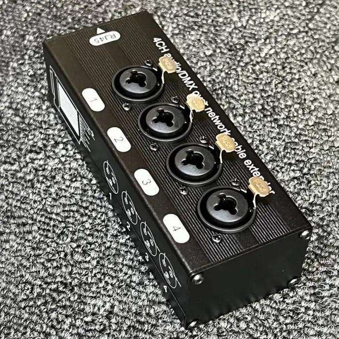 Câble d'extension audio et DMX sur réseau, prolongateur de signal mâle et femelle, 4 canaux, 3 broch