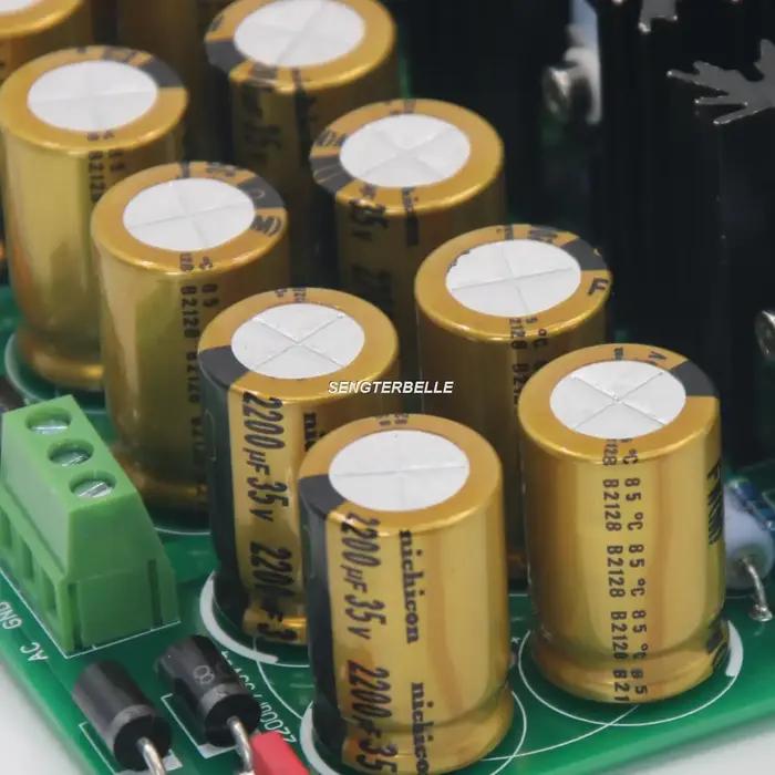Kit de carte de préamplificateur stéréo de classe A, mise à niveau HiFi, sceau doré, base de carte d