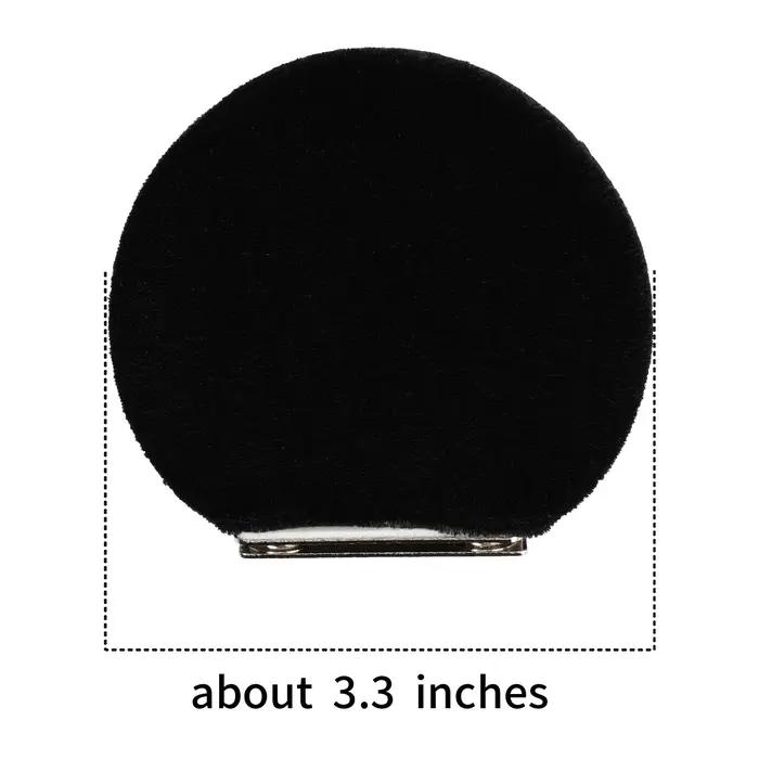 1 paire d'aimants en velours 3.3 pouces pour casquettes de Baseball pour enfants, bandeau de Festiva