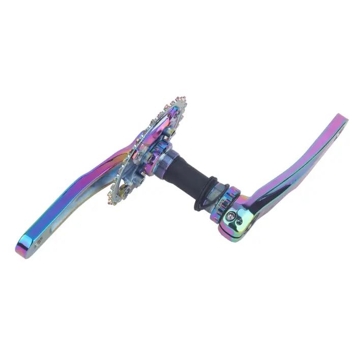 IXF – bras de manivelle intégrés pour vtt, pour vélo Hollowtech 104 Bcd 2 couronnes 32/34/36/38T, bi