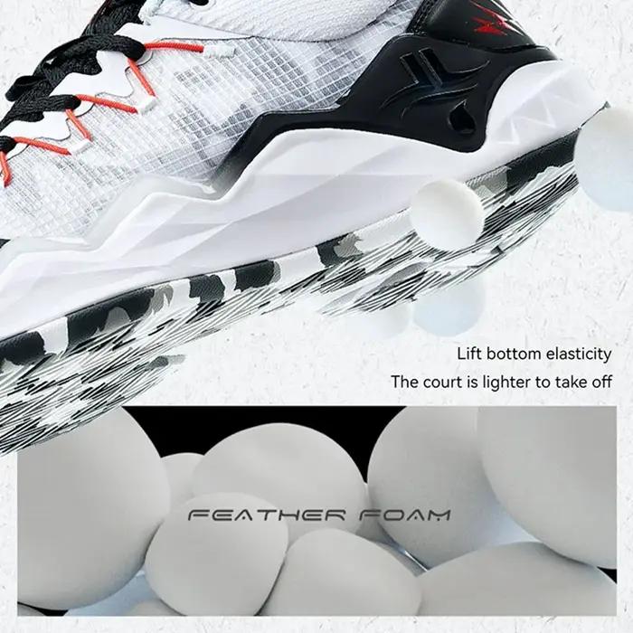Xtep JLIN-TEAM chaussures de basket-ball pour hommes été résistant à l'usure chaussures de sport pou