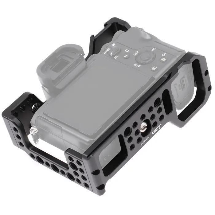 Appareil photo avec support de sabot froid pour lumière LED, alliage d'aluminium, appareils photo po