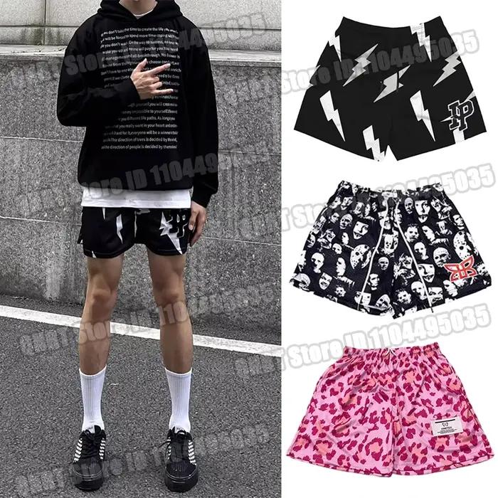 Shorts de basket été homme maille respirant séchage rapide fitness plage course