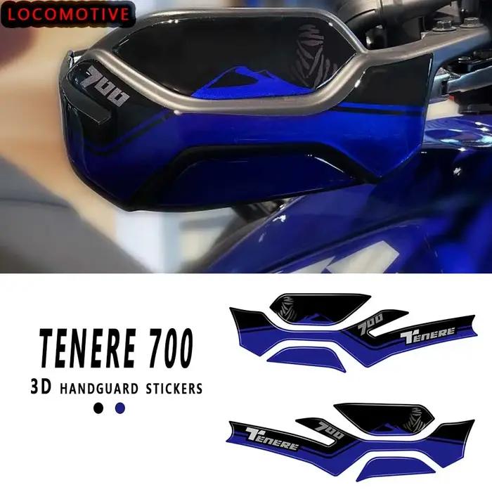 Tenere 700 autocollants accessoires de moto 3D résine époxy autocollant Protection autocollants Kit