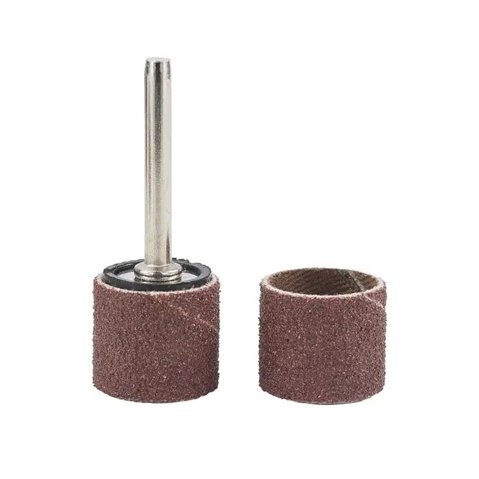 11/102 pièces Kit de tambour de ponçage grain # 80 # 120 # Bande de ponçage 180 pour manchons Dremel