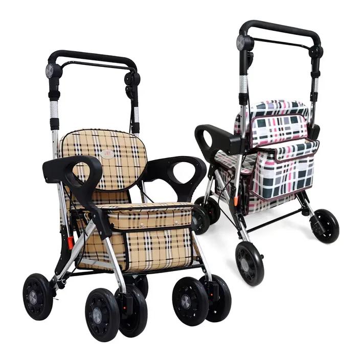 Aide à la marche Pianian Prime Walker Rt-0324 rose bleu Walker