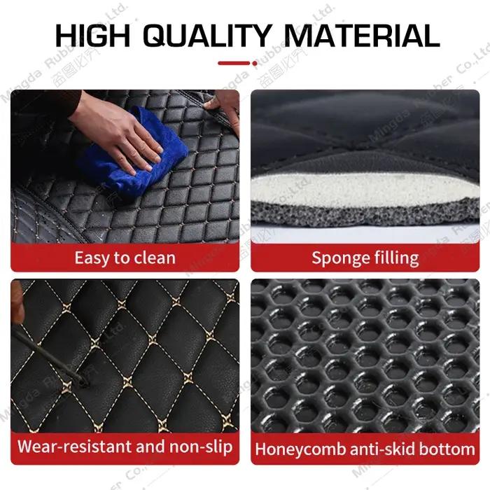 Tapis de sol de voiture pour Volkswagen VW Tiguan 2017 2018-2022 2021 22, coussinets de pied automob