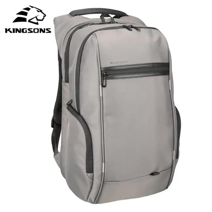Kingsons-Sac à dos étanche pour homme et femme, avec chargeur USB, pour l'école, antivol, pour ordin