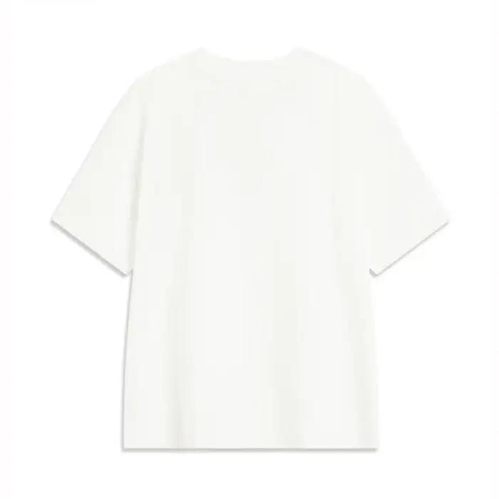Li-Ning T-shirt de style sportif pour hommes AT DRY FREEZE Coupe régulière 75% coton 25% polyester L