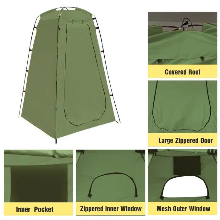 Westtune – tente de douche Portable, imperméable, pour l'extérieur, pour vestiaire, Camping, randonn