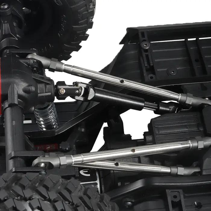 Arbre d'entraînement en métal usiné pour voiture sur chenilles 1/10 RC Axial SCX10 Pro Capra Wraith