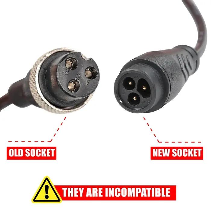 Chargeur compact 66.4V 1.75A pour scooter électrique Minimotors Dualtron Achill192 Thunder