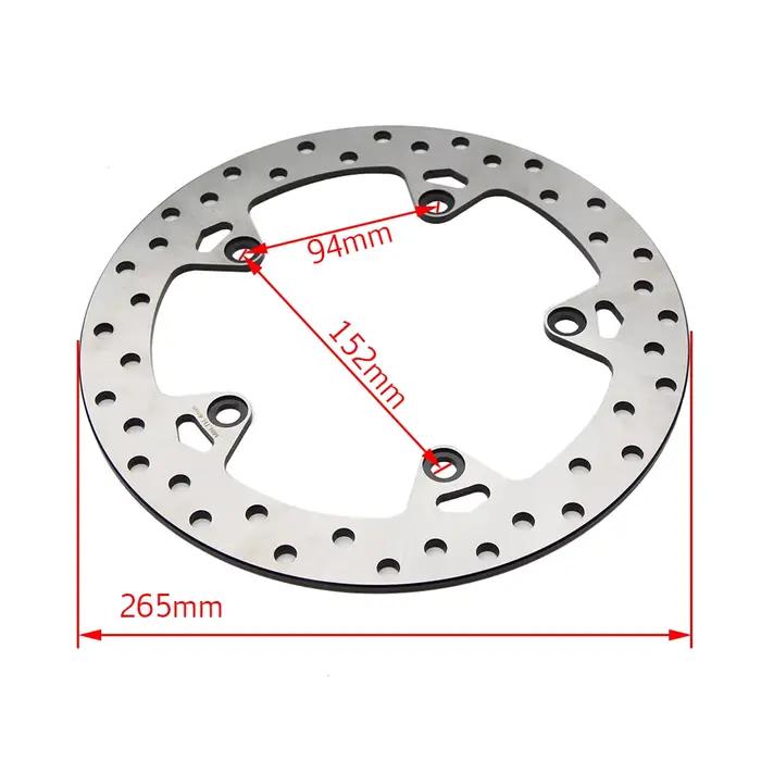 Rotor de disque de frein arrière pour moto, pour BMW F650GS F700GS F750GS F800GS F850GS F800R F800GT