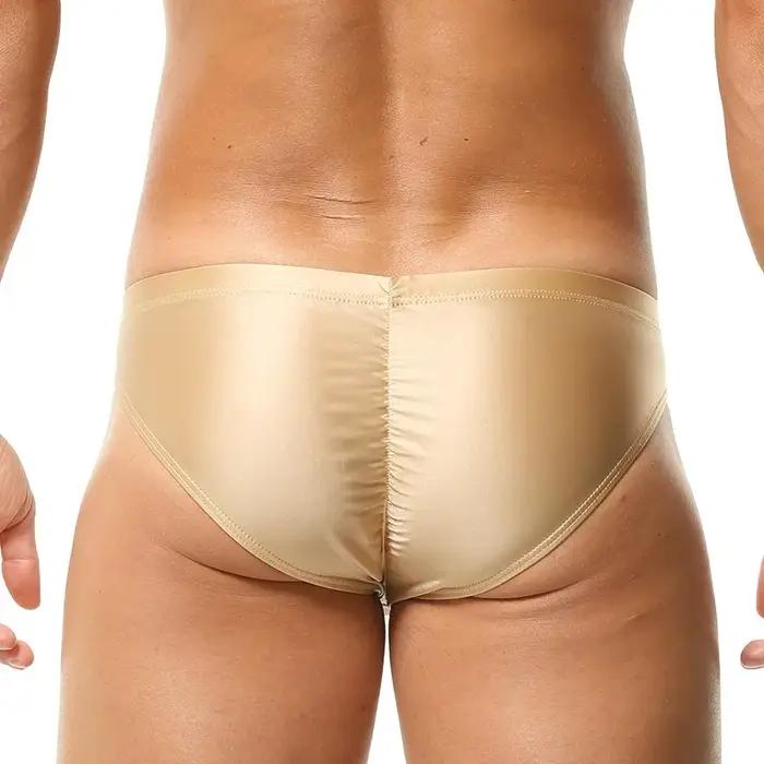 Sous-vêtements pour hommes, coupe en U, sexy, moulants, respirants, slips de sport, taille basse, haute élasticité, slips triangulaires ajustés