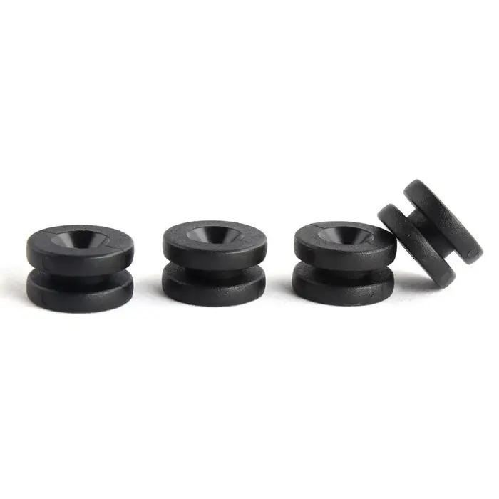 Boucle universelle de boîte arrière de moto, 4 pièces, douille de bagage arrière, support de coffre,
