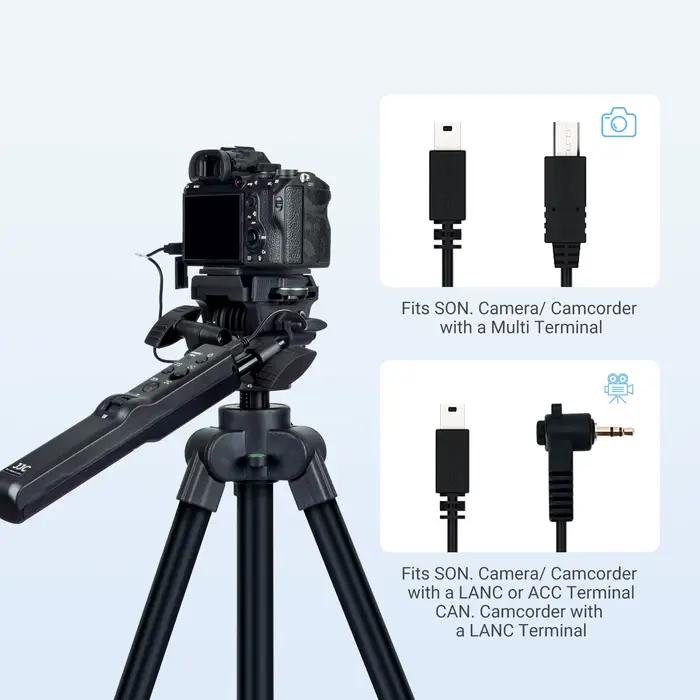 JJC-Télécommande multifonction saupoudrer Bar pour appareil photo Sony, appareil photo, caméscope av